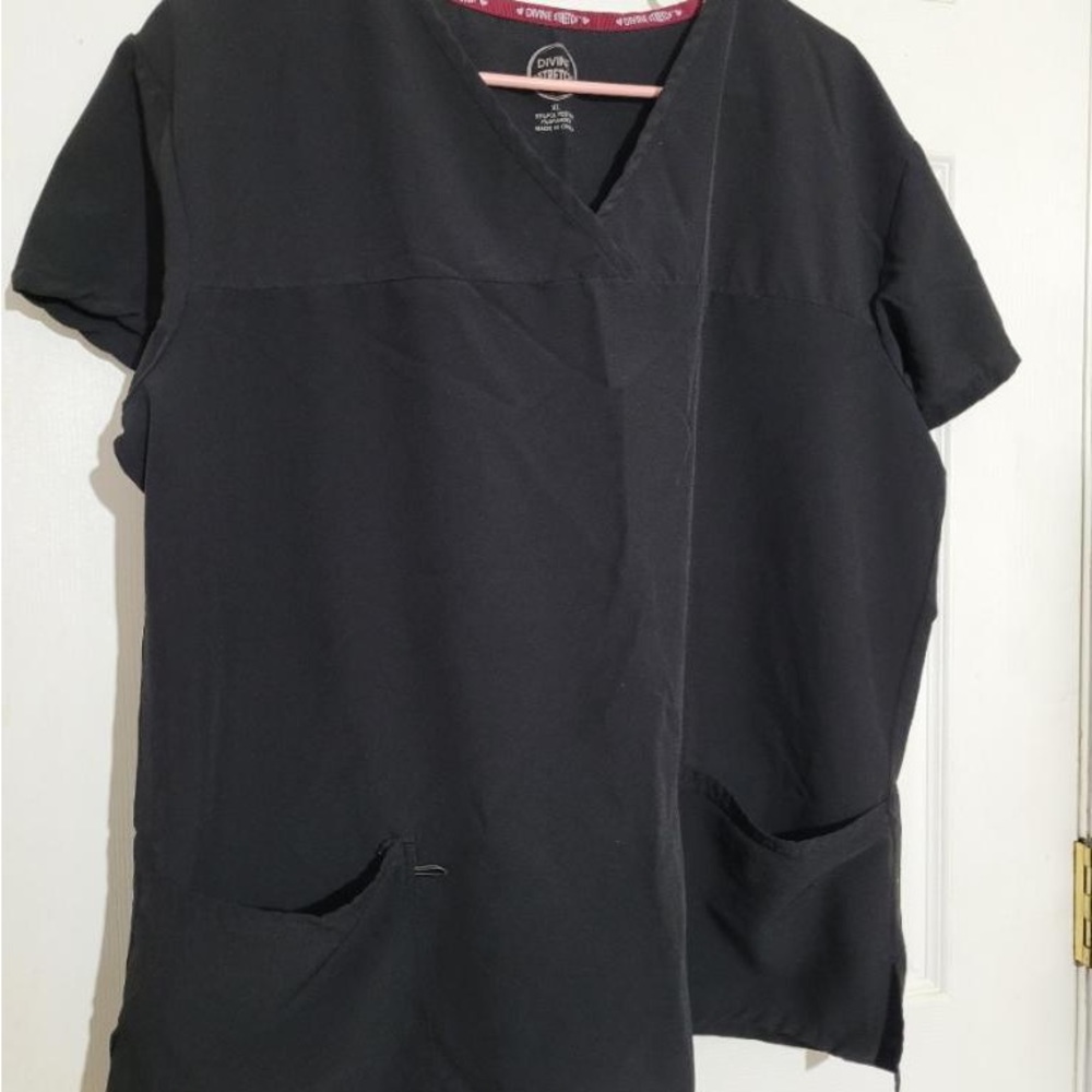 Healing Hands scrub tops, various colors and sizes